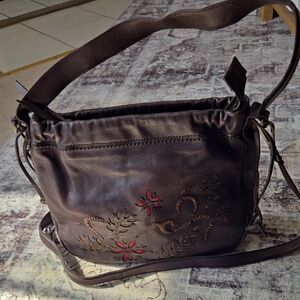 Malatesta Italian Leather Shoulder Bag